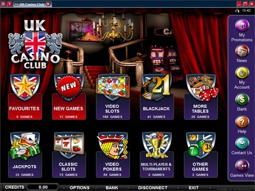 Casino UK Lobby